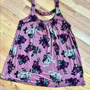 Loft floral tank top